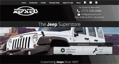 Desktop Screenshot of gojeepsters.com